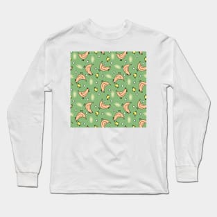 Hen lovers pattern Long Sleeve T-Shirt